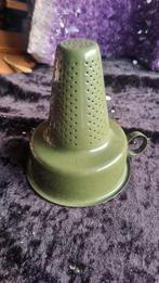Vintage Emaille Filter, Ophalen of Verzenden, Gebruikt