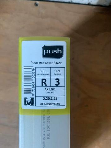 Enkelbrace beschikbaar voor biedingen