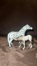 Schleich knabstrupper merrie & veulen, Ophalen of Verzenden, Nieuw, Paard, Beeldje of Figuurtje