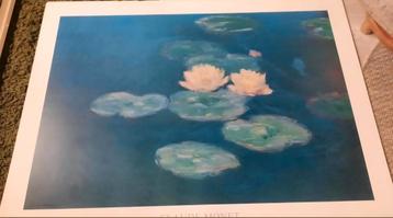 Poster claude monet - waterlelies 80x60 beschikbaar voor biedingen