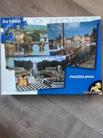 Wild Horse Puzzelbox 3x1000 stukjes, Ophalen of Verzenden, Meer dan 1500 stukjes, Zo goed als nieuw, Legpuzzel