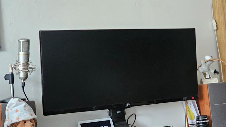 LG 34UM58-P Ultrawide Monitor - 34 inch, Computers en Software, Monitoren, Zo goed als nieuw, 61 t/m 100 Hz, HDMI, Hoofdtelefoonaansluiting