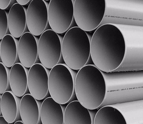 partij PVC buizen 400 mm /500 mm, Doe-het-zelf en Verbouw, Buizen en Afvoer, Gebruikt, Rechte buis, Pvc, 4 tot 6 meter, 80 mm of meer