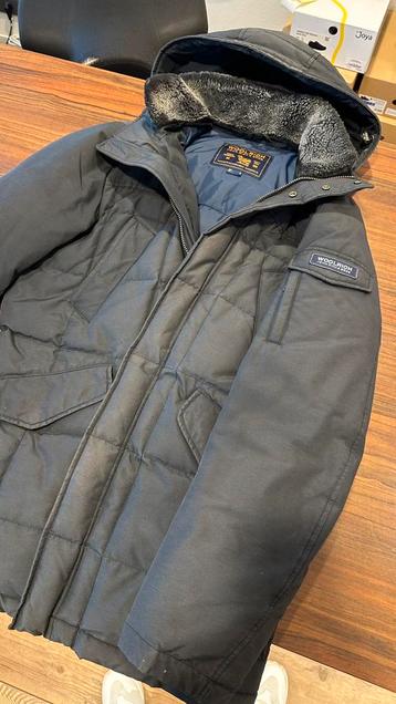 Herenjas Woolrich gebruikt maat M beschikbaar voor biedingen