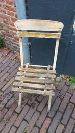 Houten kinderstoeltje stoeltje klapstoeltje bistrostoeltje, Ophalen of Verzenden, Gebruikt, Overige typen