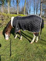 Mooie zwarte staldeken 195 cm., Dieren en Toebehoren, Gebruikt, Ophalen of Verzenden