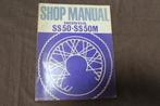 Honda SS50 SS50M 1972 moped shop manual werkplaatsboek, Ophalen of Verzenden, Gebruikt