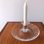 XL Vintage Simon Pearce kristal glazen kandelaar, Ophalen of Verzenden, Overige materialen, Minder dan 25 cm