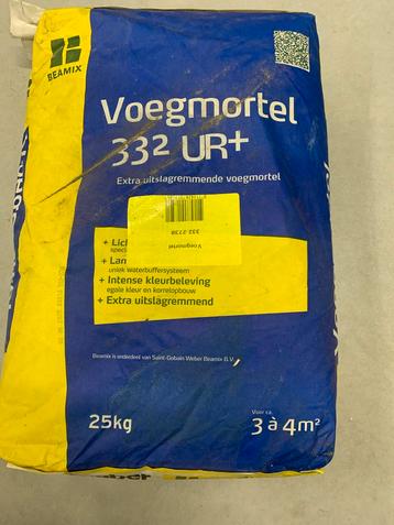 Beamix Voegmortel 332 UR+ Buitengevel 25kg beschikbaar voor biedingen