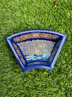 Oosters blauw schaaltje met pauw, Antiek en Kunst, Antiek | Keramiek en Aardewerk, Ophalen of Verzenden