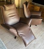 Relax fauteuils, Huis en Inrichting, Fauteuils, Ophalen, Zo goed als nieuw, 75 tot 100 cm, Leer
