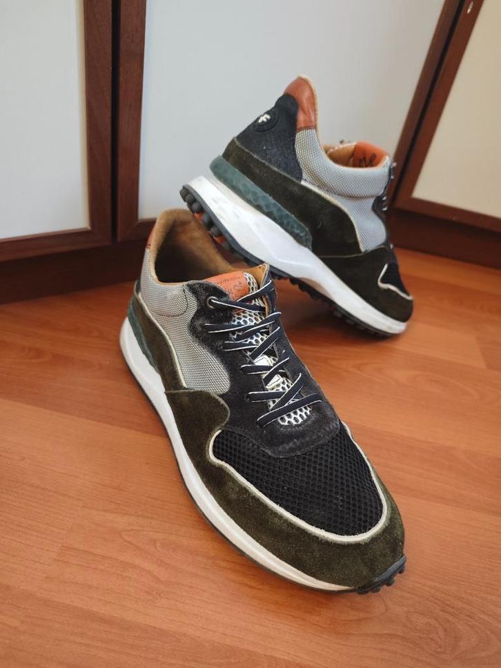 Limited edition Floris van Bommel in colab met Big Green Egg, Kleding | Heren, Schoenen, Gedragen, Sneakers of Gympen, Overige kleuren