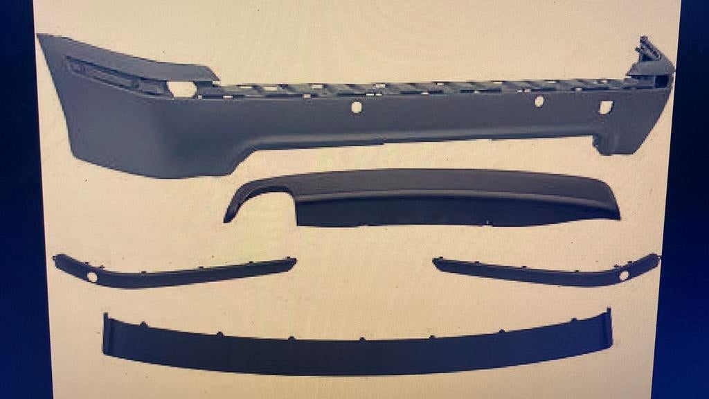 Bmw E39 touring Mpakket bumper, Nieuw, Ophalen of Verzenden, Achter, Bumper