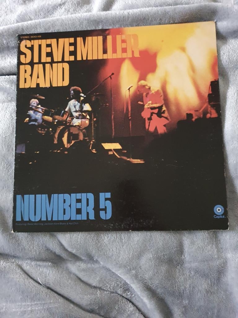 Steve Miller Band  - number 5 USA, Cd's en Dvd's, Vinyl | Rock, Ophalen of Verzenden, Zo goed als nieuw, 12 inch, Poprock
