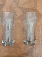 Fanta glas glazen 2 stuks, Ophalen of Verzenden, Zo goed als nieuw, Frisdrankglas
