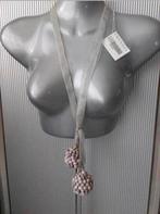 Manouk - ketting met schelpenbollen, Verstelbaar, Verzenden, Nieuw, Steen of Mineraal