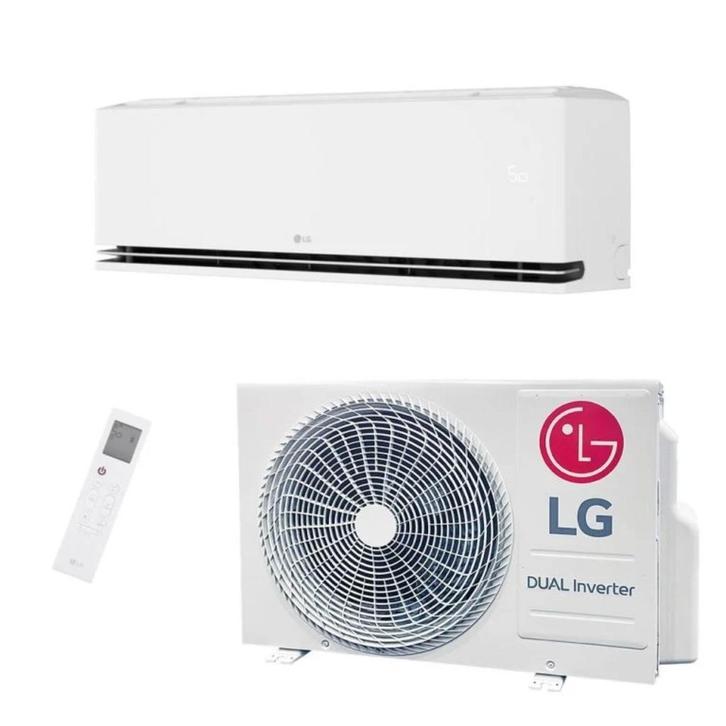 LG Dualcool Deluxe H09S1D in 2,5 kW tot 7,0 kW H24S1D, Witgoed en Apparatuur, Airco's, Nieuw, Wandairco, 100 m³ of groter, 3 snelheden of meer