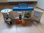 Playmobil 123 Meeneem politiebureau, Complete set, Zo goed als nieuw, Ophalen