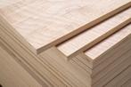 Multiplex Populier/Okoumé interieur 244x122x18 B/BB, Doe-het-zelf en Verbouw, Hout en Planken, Ophalen, Minder dan 25 mm, Nieuw
