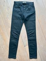 The Sting zwarte slim fit gecoate broek in maat S, The Sting, Zwart, Ophalen of Verzenden, W33 - W36 (confectie 42/44)