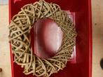 rotan krans, Huis en Inrichting, Woonaccessoires | Kransen, Ophalen, Zo goed als nieuw