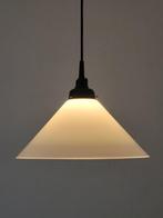 Vintage hanglamp, Ophalen of Verzenden, Gebruikt, Glas, Minder dan 50 cm