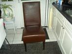 Kamerstoelen ( 6 stuks ), Ophalen, Gebruikt, Bruin, Hout