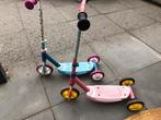 GRATIS!!! Een roze- en rode step, Ophalen, Zo goed als nieuw, Gewone step