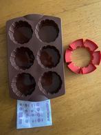 Siliconen Tartelette Vorm + Steker, Ophalen of Verzenden, Nieuw, Schaal