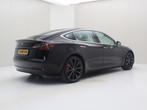Tesla Model 3 Performance AWD 486pk 75 kWh [ WIT LEDER+AUTOP, 27 €/maand, Zwart, Origineel Nederlands, Vierwielaandrijving