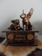 Stafford Terriër beeld op urn met of zonder vleugels als set, Dieren en Toebehoren, Honden-accessoires, Ophalen of Verzenden, Nieuw