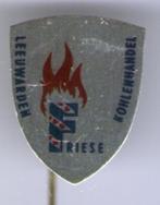 Friese kolenhandel Leeuwarden blik speldje ( M_121 ), Verzenden, Nieuw, Merk, Speldje of Pin