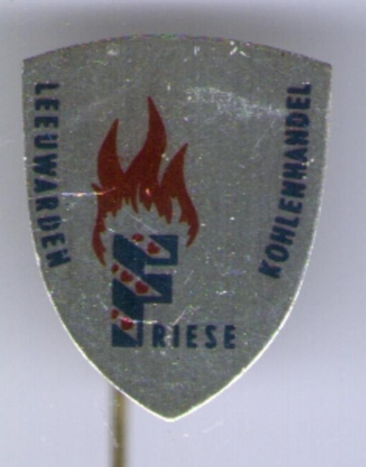 Friese kolenhandel Leeuwarden blik speldje ( M_121 ), Verzamelen, Speldjes, Pins en Buttons, Nieuw, Speldje of Pin, Merk, Verzenden