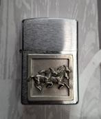 Zippo Galopperen Paarden 3D.

Vintage 1995., Ophalen of Verzenden, Zo goed als nieuw, Aansteker