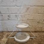 Witte boom etagere, Ophalen of Verzenden, Gebruikt