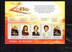 Zorro de musical vel 5 persoonlijke zegels 1/9.3, Verzenden, Na 1940, Postfris