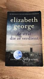 Elizabeth George - De straf die ze verdient boek boeken, Ophalen of Verzenden, Zo goed als nieuw, Elizabeth George