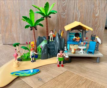 Playmobil vakantie-eiland met strandbar 6979 beschikbaar voor biedingen