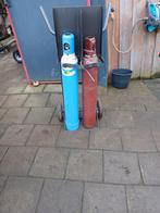 Gasflessen wagen met flessen
