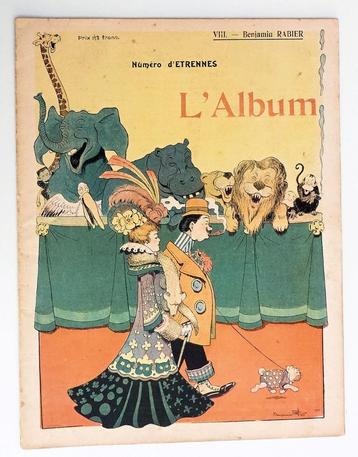 L'Album VIII. Benjamin Rabier [c. 1901] Belle Epoque beschikbaar voor biedingen