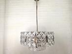 Vintage Hillebrand Kroonluchter Kristal, 1960s, Ophalen, Mid-century, Hillebrand, kroonluchter, vintage, design, Peill, Gebruikt