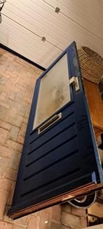 Meranti Houten Voordeur - 211x88cm. Met brievenbus, Doe-het-zelf en Verbouw, Ophalen, Gebruikt, 80 tot 100 cm, 200 tot 215 cm