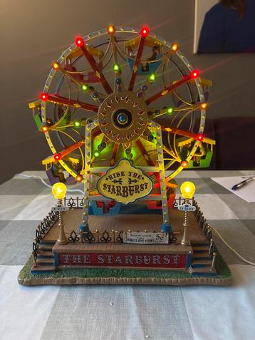Lemax Starburst Reuzenrad - Kerstdorp beschikbaar voor biedingen