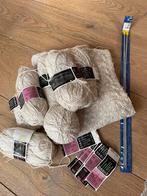 Breigaren nieuw katoen/ linnen+ naalden, Hobby en Vrije tijd, Ophalen of Verzenden, Nieuw, Breien of Haken, Wol of Garen