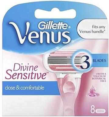 Gillette Venus Divine Scheermesjes - 8 stuks beschikbaar voor biedingen