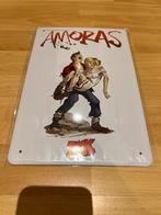 Blikken plaat Amoras (Suske en Wiske), Antiek en Kunst, Antiek | Emaille, Ophalen of Verzenden