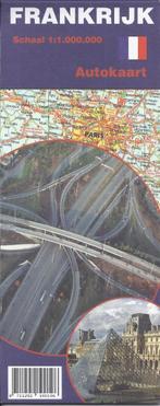 Pl1519 plattegrond autokaart frankrijk, Gelezen, Ophalen of Verzenden, Landkaart, 2000 tot heden