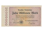 Duitsland 10 miljoen Mark 1923 Noodgeld Deutsche Reichsbahn