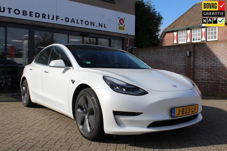 Tesla Model 3 RWD Plus 60 kWh TREKHAAK / 1e EIG / LAGE KM! /, Auto's, Tesla, Bedrijf, Te koop, Model 3, ABS, Airbags, Airconditioning