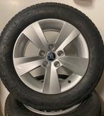 NIEUW 16” OEM Skoda Superb Passat T-roc Velgen +Winterbanden, Auto-onderdelen, Banden en Velgen, 215 mm, 16 inch, Banden en Velgen
